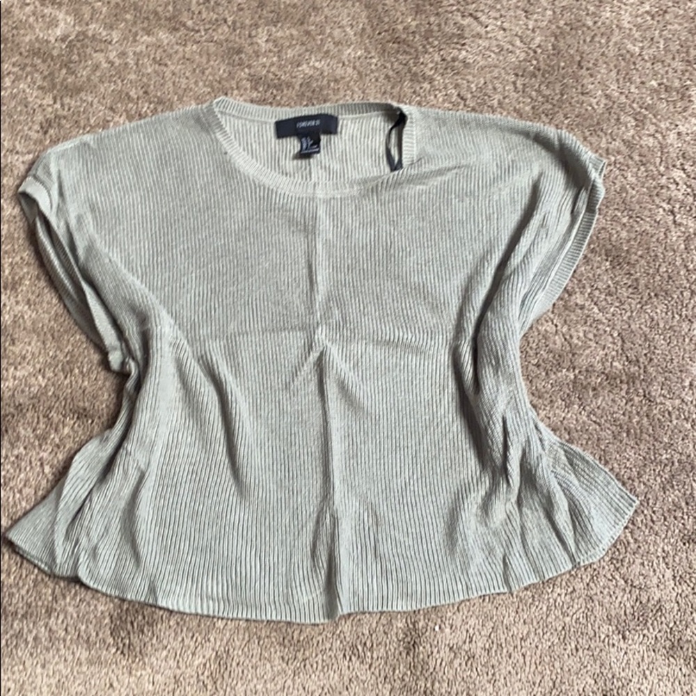 Olive Green Knitted Shirt